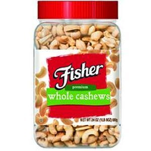 Photo of Fisher Nuts Whole Cashew container